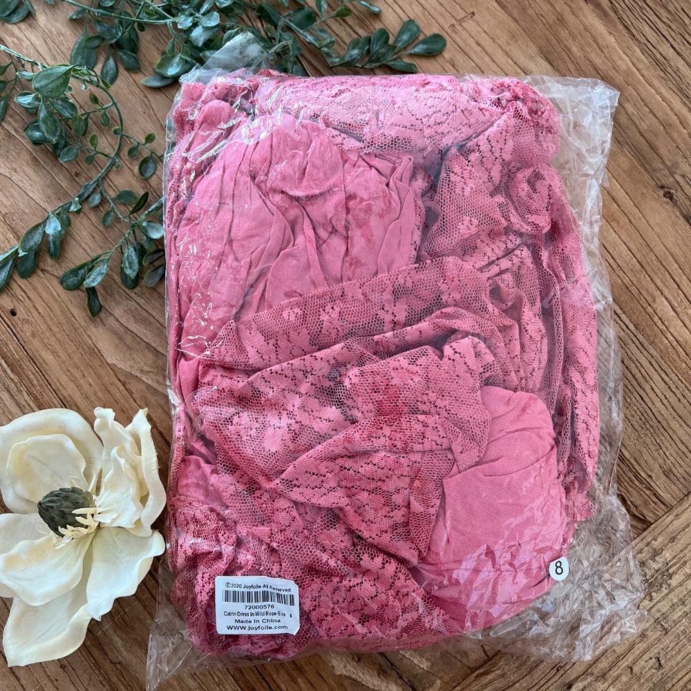NWT Catrin Dress Joyfolie Wild Rose Sz 8 - Picture 7 of 12